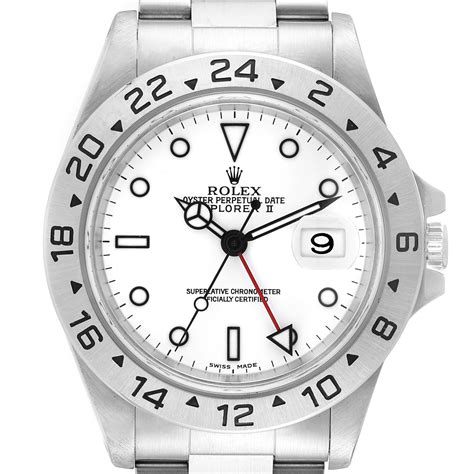 Rolex explorer 2 40mm white